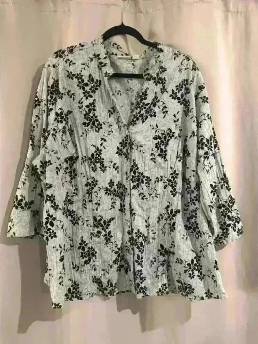 Women’s Black&Gray Cato Blouse